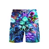 Fantasy Mushrooms 3D Print Beach Short For Men's Hip Hop Street Shorts Harajuku Personality Fashion Colorful Pattern Plant Pants 2