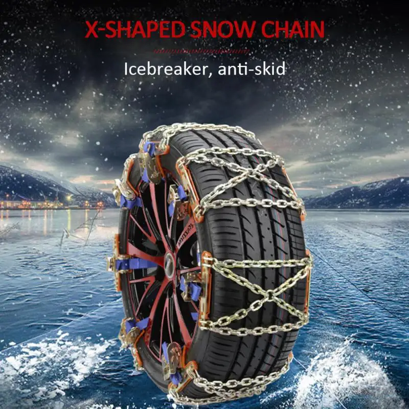 

1PCS Auto Car Tire Wheel Chain Plastic Chain Car Truck SUV Winter Off Road Accessories Snow Chains General-purpose Car Vehicle