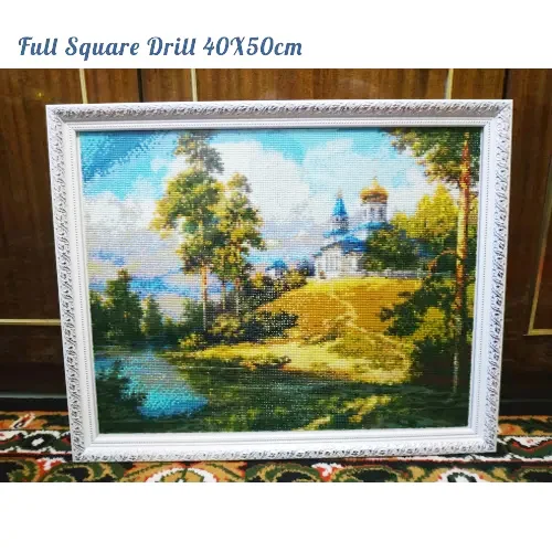 5D DIY Diamond Painting Summer Landscape Diamond Embroidery Cross Stitch Tree Full Square Mosaic Nature New Home Decor diamond painting