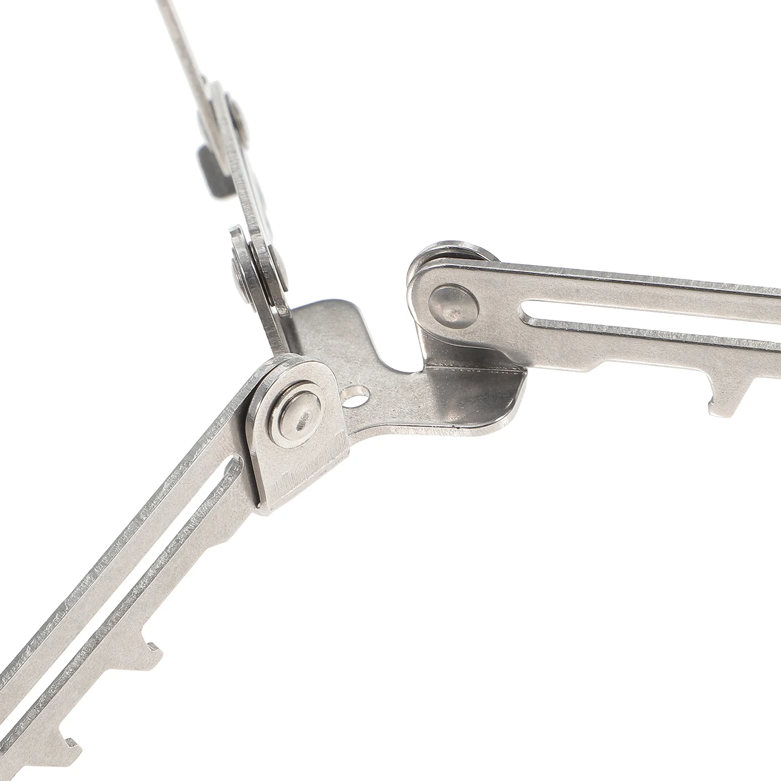 

Portable Fuel Oil Gas Tank Bracket Tripod Canister Stand Folding for Camping Aluminum Alloy