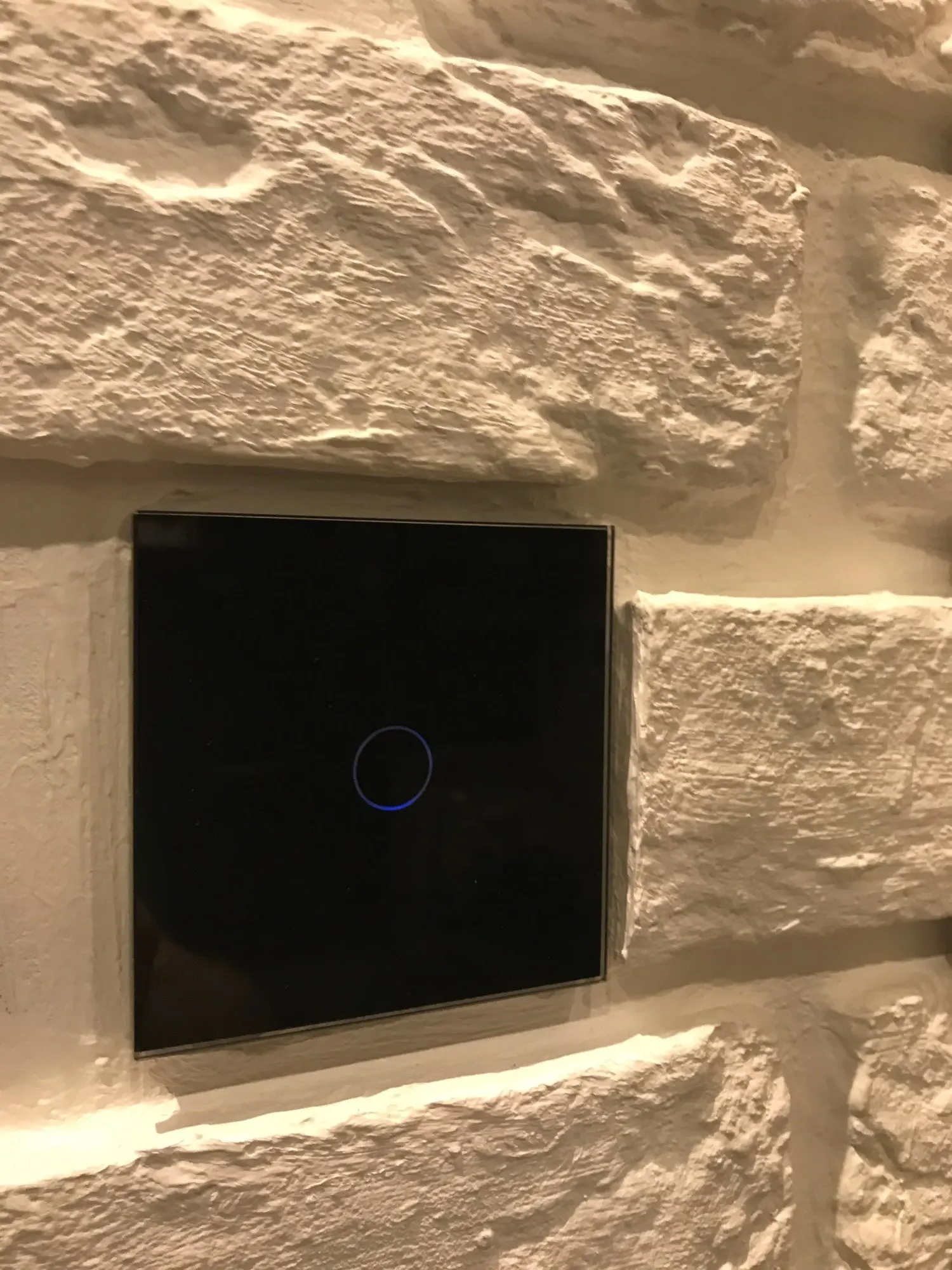 interruptores com painel de vidro cristal interruptor