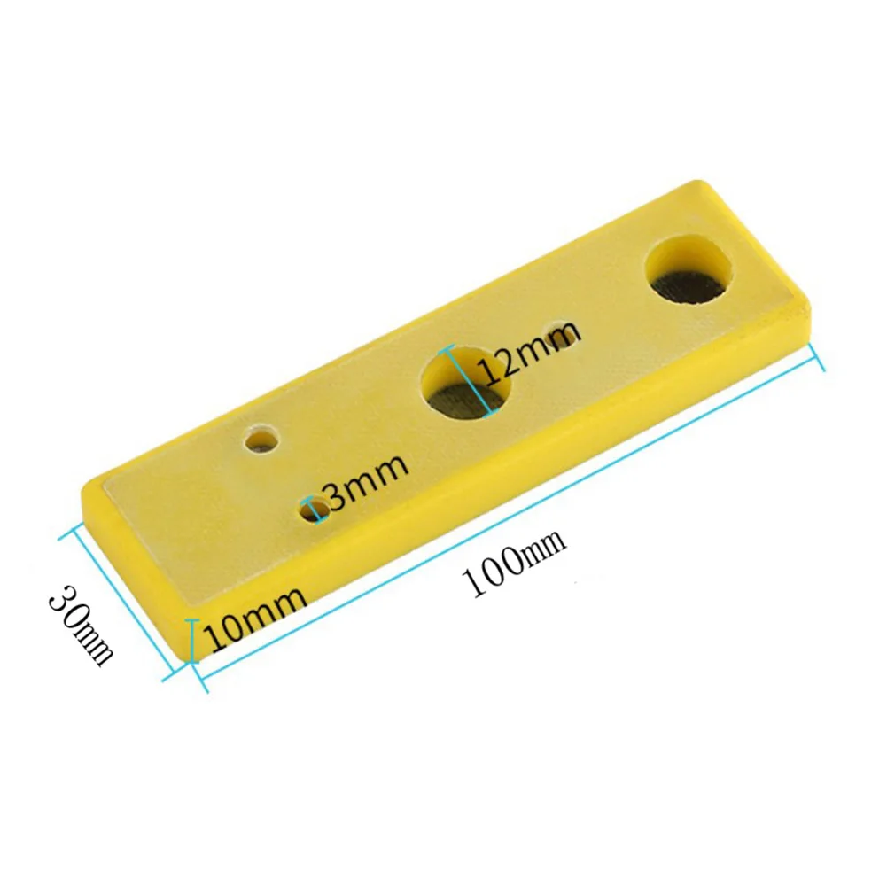 

Rectangular Sanding Pad 30x100mm Chamfering Hook And Loop Sander Backing Pad Abrasive Tools Grinder Accessories