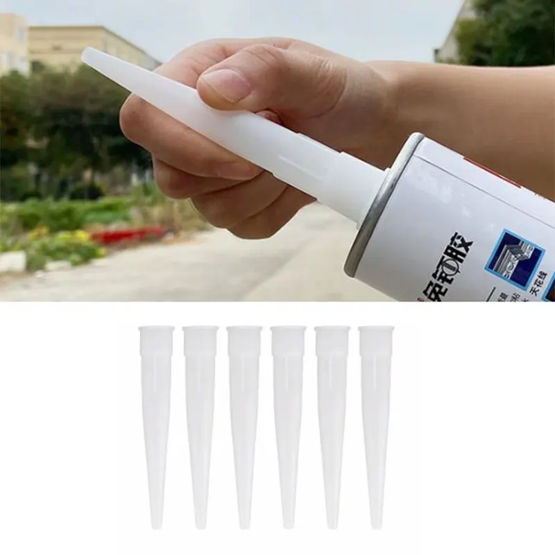 

20pcs Universal Caulk Nozzle Applicator Caulking Finisher Glue Silicone Sealant Finishing Tool Kitchen Bathroom Sink Joint