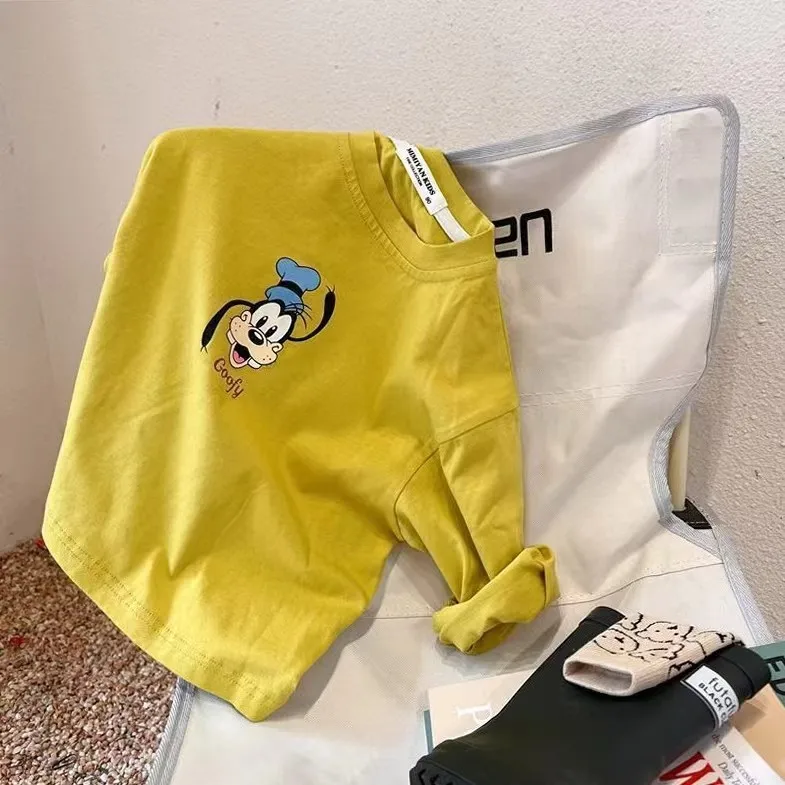 T shirt babies girl boy mickey bottoming long sleeved tee kid toddler infant 9months to 6years old spring cotton top