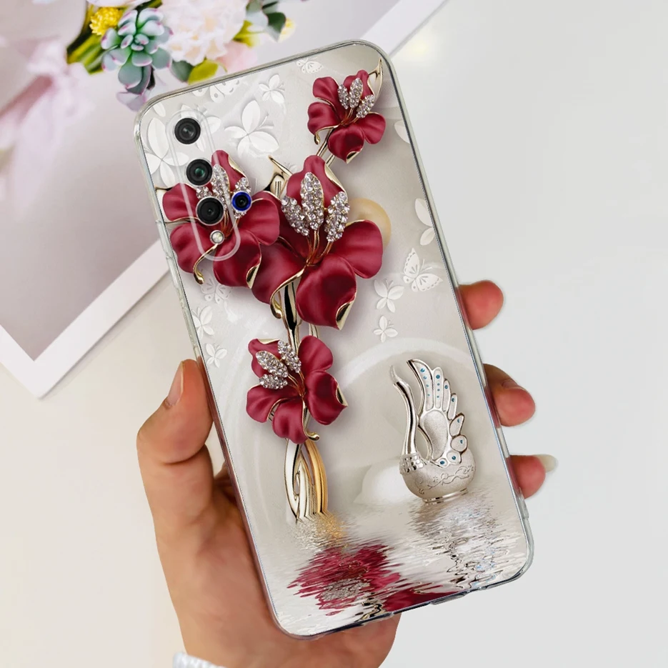 Stylish Painted Soft Silicone Phone Case Cover