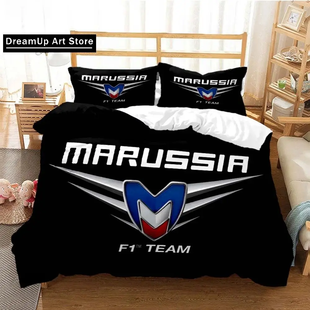 3D Print Fashion F-Formula 1 Racing Bedding Set Boys Girls Twin Queen King Size Duvet Cover Pillowcase Bed boys Adult Bedroom 2