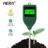 Yieryi 3 in 1 Soil PH Meter Farm Garden Fertility Tester Soil Moisture Test Detector for Indoor Planting, Potted Plants, Lawn 1