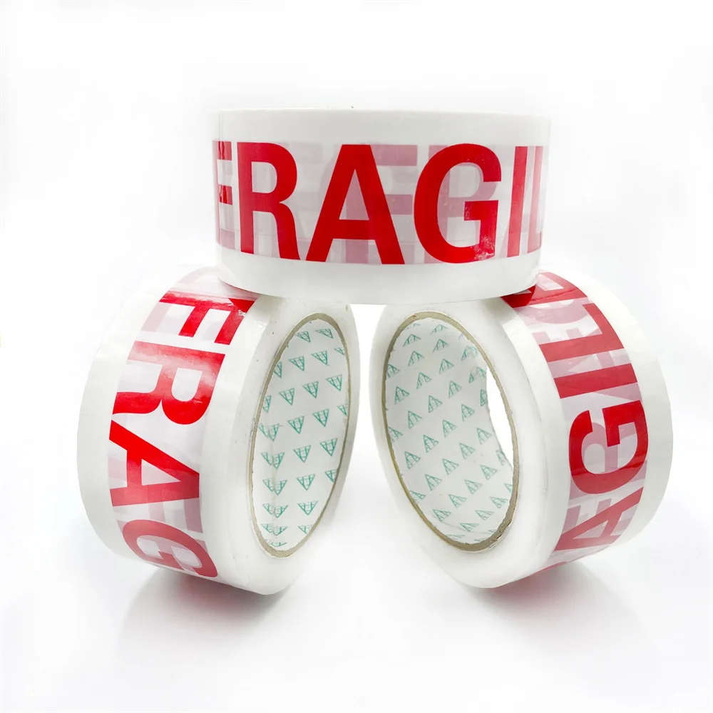 

1/Roll 70*4.8cm Red Safety Warning Tape Fragile Barrier Remind DIY Sticker Work Safety Adhesive Tapes For Mall Store School