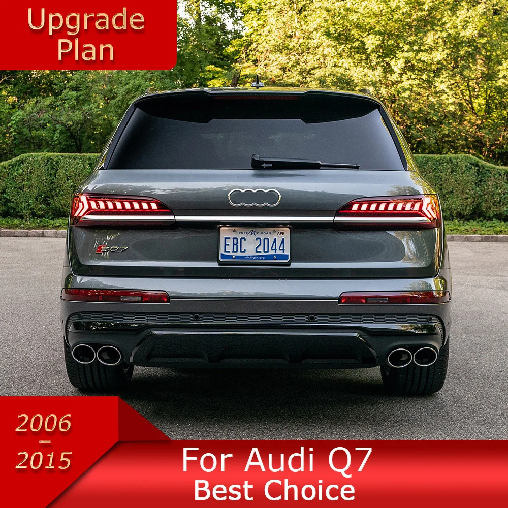 Headlam 車・バイク・自転車 アウディ Q7 ヘッドライト 左右 HID