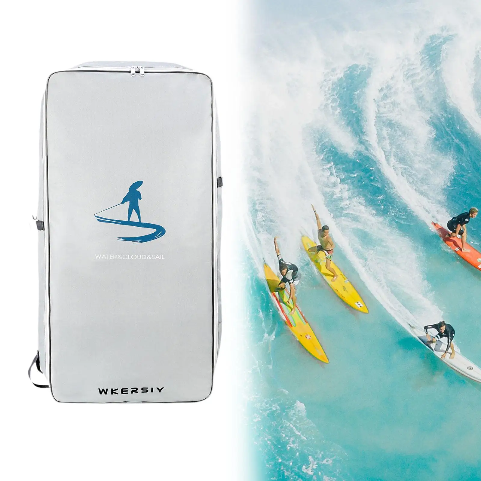 Paddle Board Backpack Paddleboard Bag Shoulder Bag Paddle Board Carrying Travel for Water Sports Beach