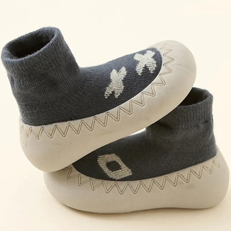 Baby Socks Shoes Toddler First Walker Baby Girl Kids Soft Rubber Sole Baby Boy Shoe Cotton Anti-slip 0-3Y Spring Summer 6