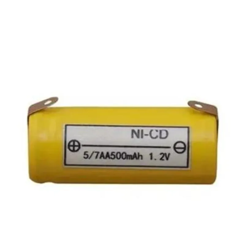 

3 шт./партия, NI-CD аккумуляторные батареи 1,2 в 5/7AA 500 мАч для бритвы