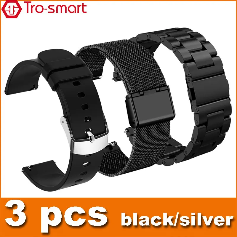 22mm Universal Smartwatch Straps Xiaomi Huawei Smart Watch Strap