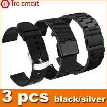 20mm 22mm Smart Watch Strap Smartwatch Band Universal Watchband For Samsung Huawei Amazfit Xiaomi More Other Brands  3pcs/lot