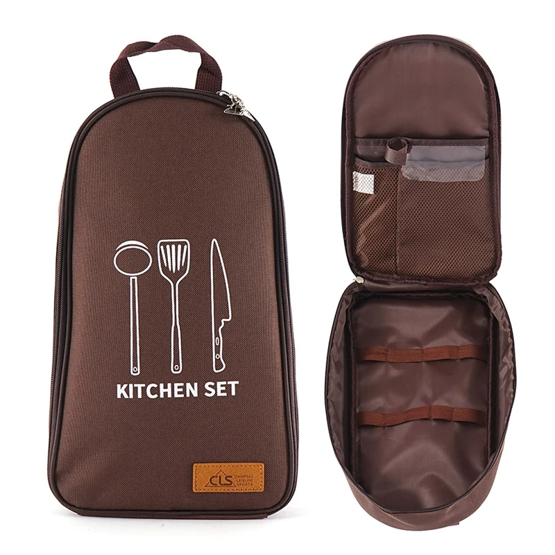 Outdoor Cutting Board Bag, Portable Cooking Utensil Storage Bag, Picnic Spatula Storage Bag