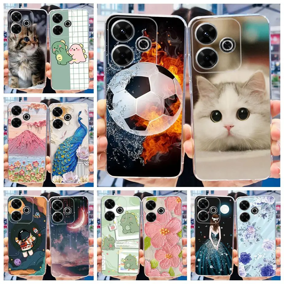 Fashionable Painted Soft Silicone Phone Case - Enhanced Protection