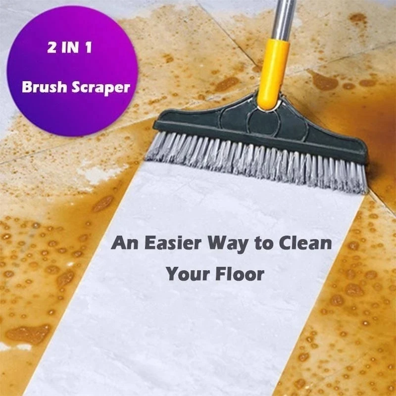 Household Cleaning Brush Floor Scrub Bathroom Cleaning Tools Silicone  Scraper Toilet Brush Rotary Brush for Cleaning Tile Tools - AliExpress
