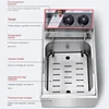 Large Capacity Commercial Electric Fryer MultiFunction Deep Fryer for Stalls and Food Stands Quick Fry Appliance Easy Operation 5