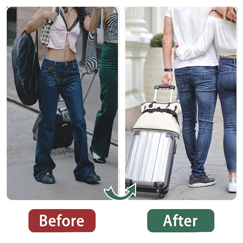 Stylish Luggage Strap Adjustable Luggage Strap For-For Bag-Airport Travel Women & Men