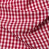 Mens Red Small Plaid Shirts Summer Short Sleeve Cotton Dress Shirts Business Casual Button Down Chemise Homme Camisa Masculina 6