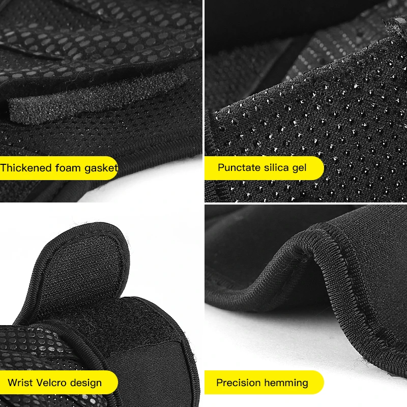 Kyncilor Professional Fitness Hard Pull Iron Outdoor Gloves with Thickened and Wear-resistant EVA Palm Pad for Palm Protection 5