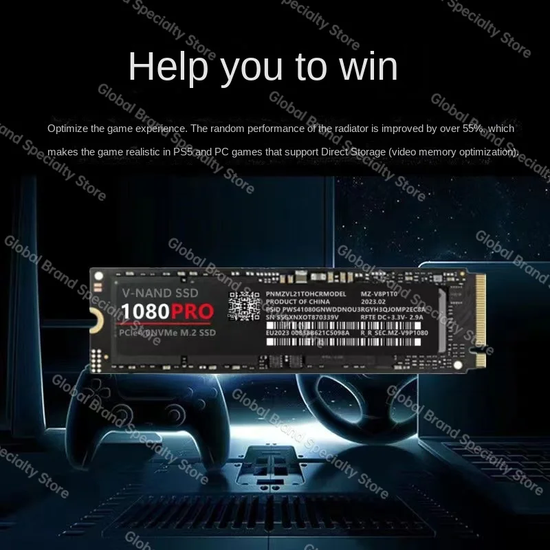 1080 PRO  Ʈ ָ Ʈ ϵ ũ, ũž, PC, PS5 ƮϿ, 4TB SSD-NGFF, M2 2280 PCIe4.0 NVME б, 13000 MB/S, 2TB
