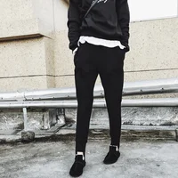 Autumn Pregnancy Haroun Pants Irregular Pregnant Women Cotton Trousers Loose Fashion  Sweatpants with Pockets 2