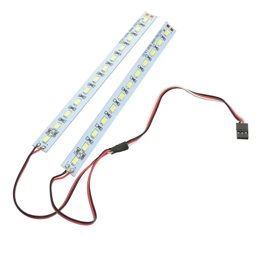 Châssis LED Aluminium Voiture RC Drift 1/10 1/8 - Feux Éblouissants