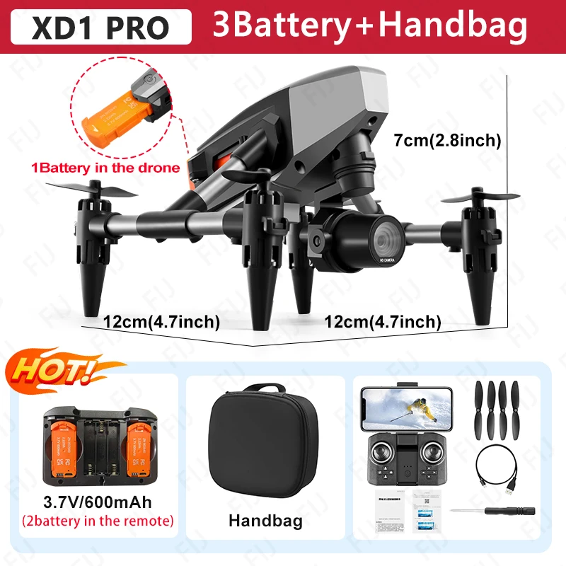XD1PRO-3Batt-Handbag