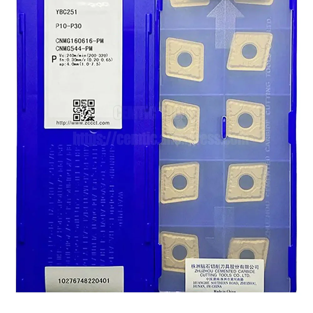 

ZCC CNC Alloy Blade CNMG160616-PM YBC251