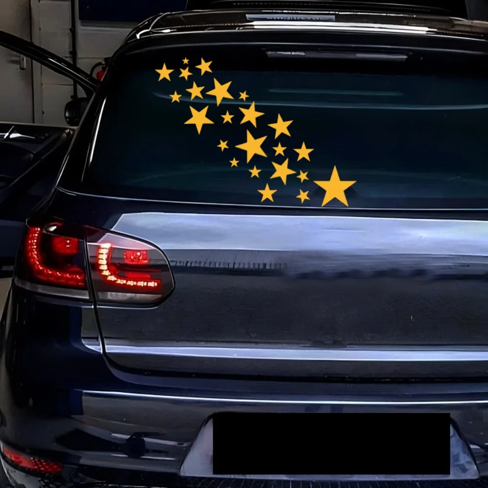 Set di Adesivi per Auto a Forma di Stella a Cinque Punte - immagine 3