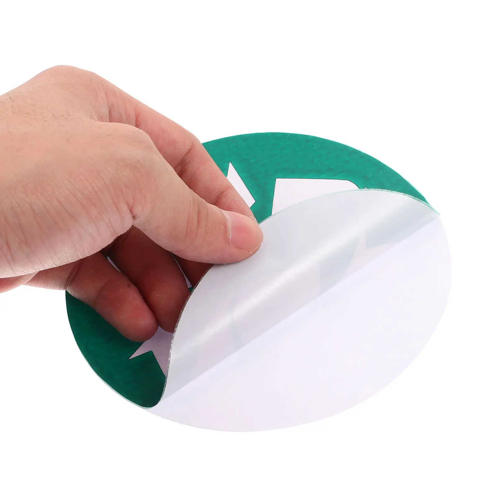 6Pcs 쓰레기 분류 스티커 재활용 라벨 재사용 가능한 방수 주방 사무실 학교 쓰레기통 폐기물 분류