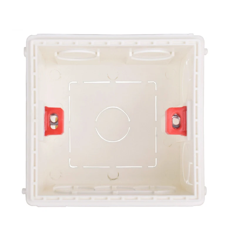Wall Switch Socket Box 86 type universal installation bottom concealed flame-retardant wiring square switch box,wall socket box