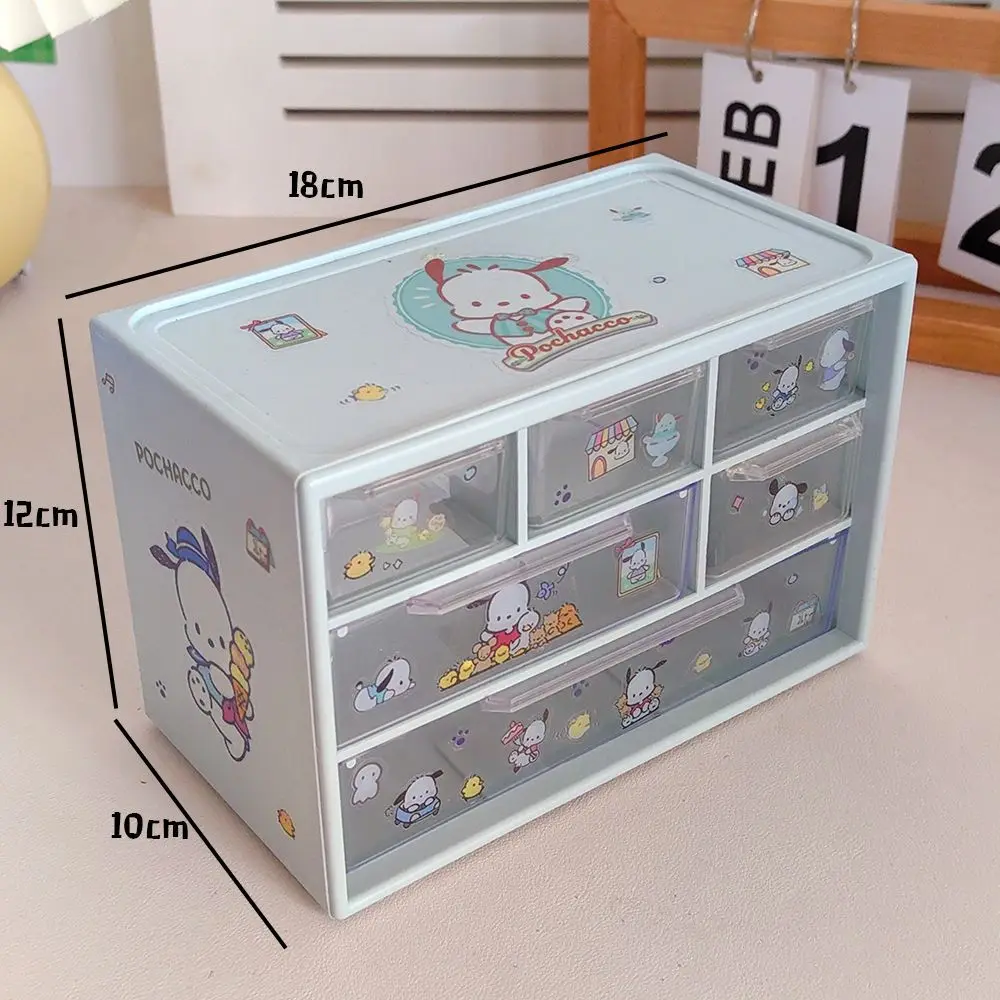 Boîte à Bijoux Musicale Hello Kitty Kuromi - Avec Miroir, Tiroirs Et Mélodie - Cadeau Fille Ado Déco Chambre