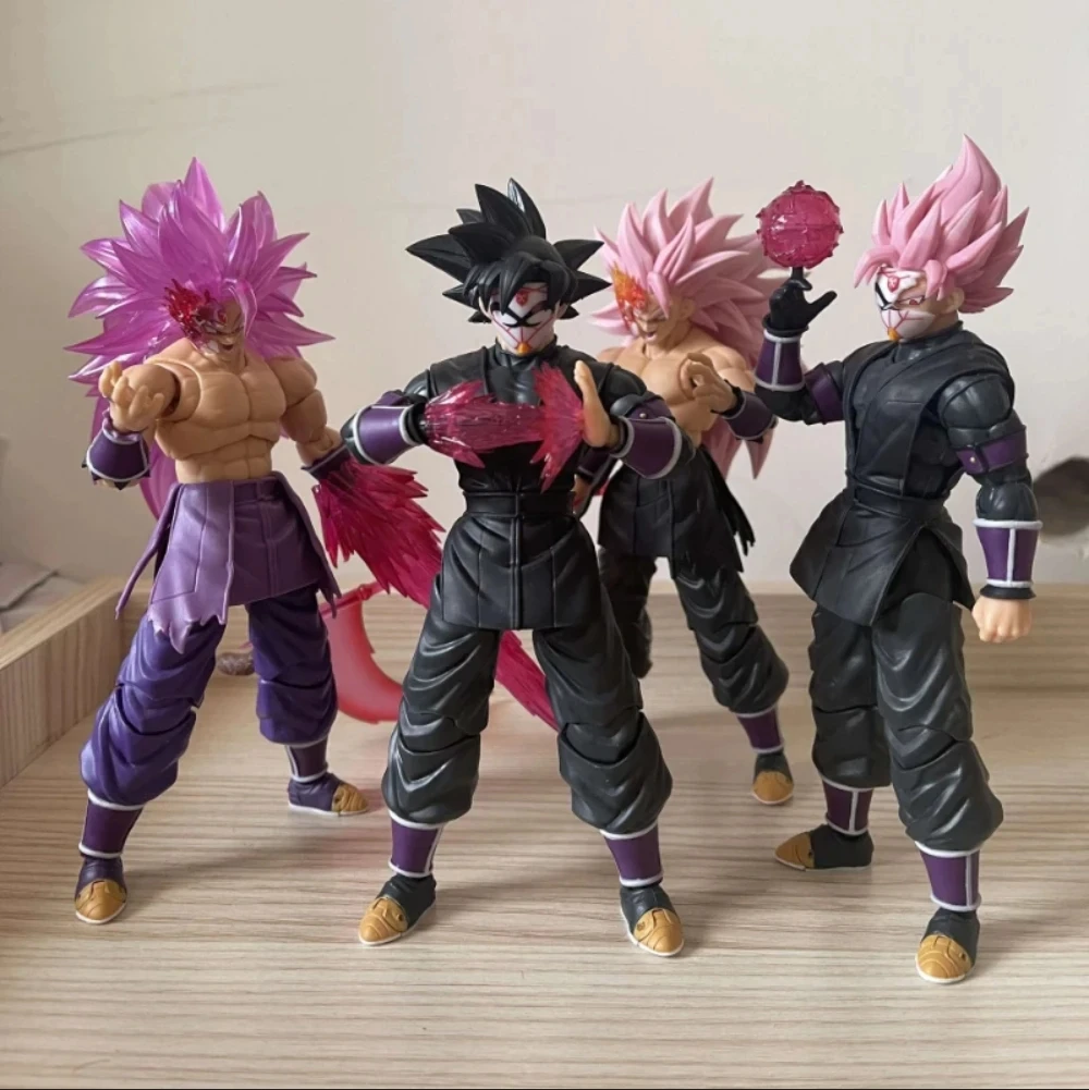 Kong Studio Bestia Divinità Dragon Ball Ssj3 Maschera Goku Black Action Figures Accessorio Anime Model Toys Figura Shf Sh Figuards