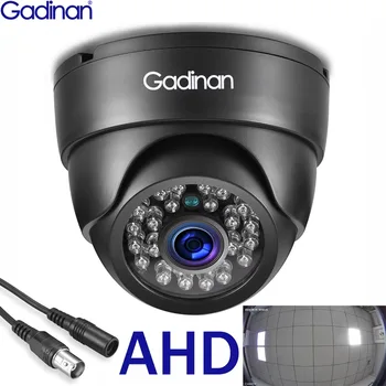 Gadinan Indoor HD 5MP AHD Camera IR Nightvision Fisheye Lens Panoramic Video Surveillance 1.7MM CCTV Security Surveillance Camer 1