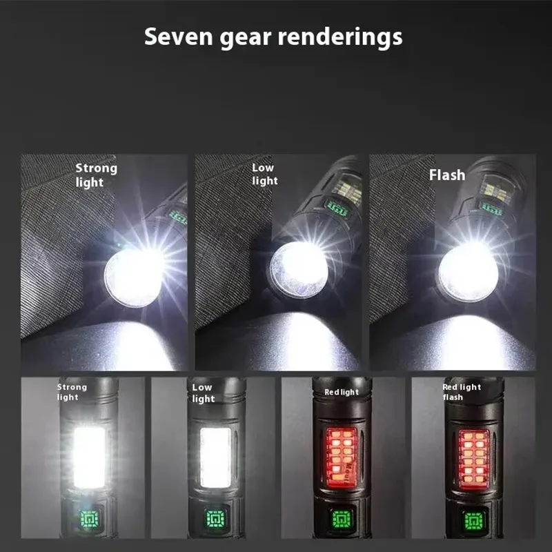 High-Power Rechargeable LED Flashlight