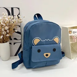 Personalized Embroidered Toddler and Children's Backpack | Unique Kids School Gift - Custom the name (Blue)