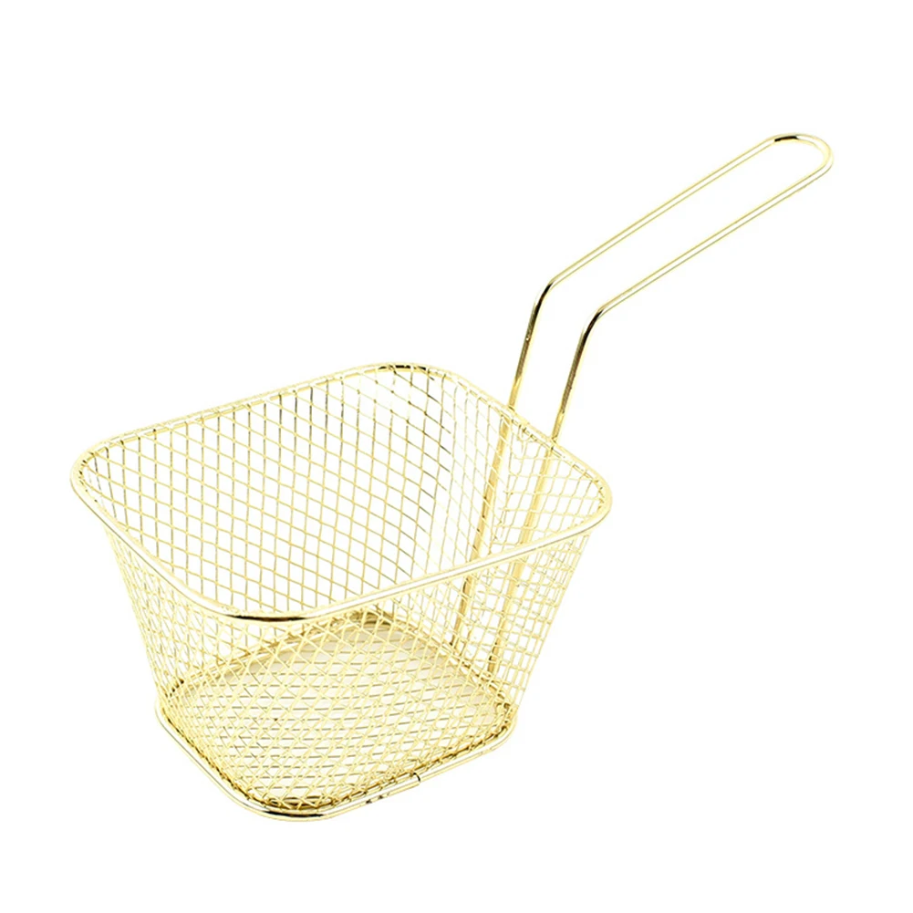 

Snack Basket French Fries Fried Basket Snack Dim Sum Fried Basket Fried Chicken Basket Portable Square Basket Multi Color Screen
