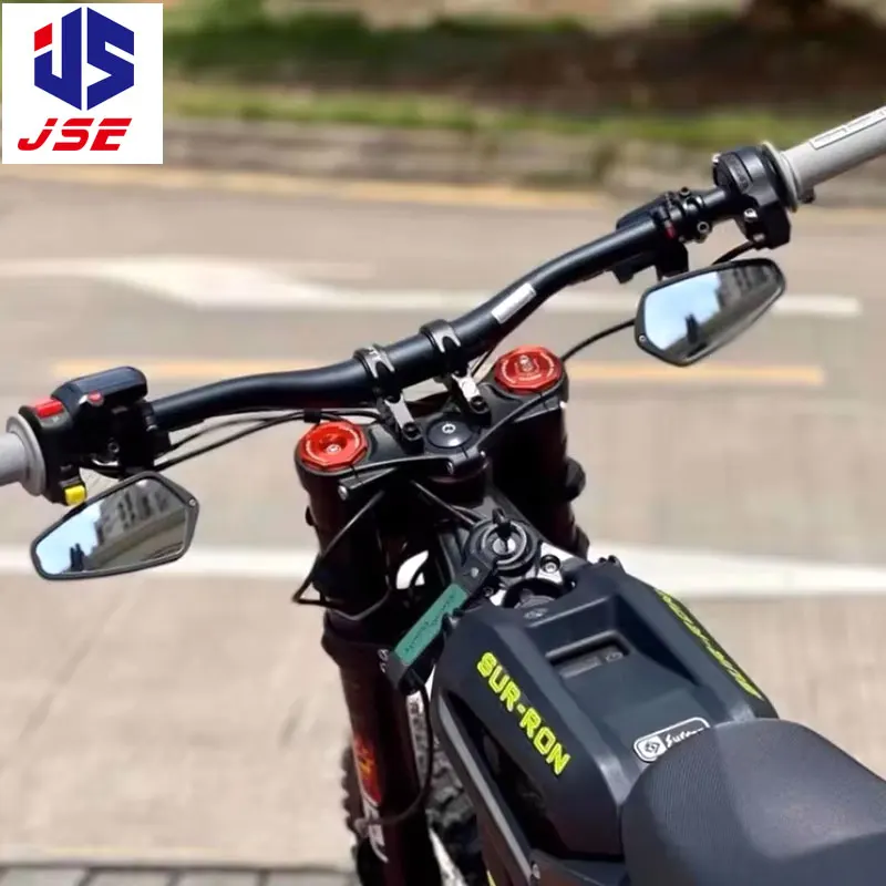 Motorcycle Mirror For Sur Ron Surron Light Bee S X Rearview Handlebar Retro Round Side