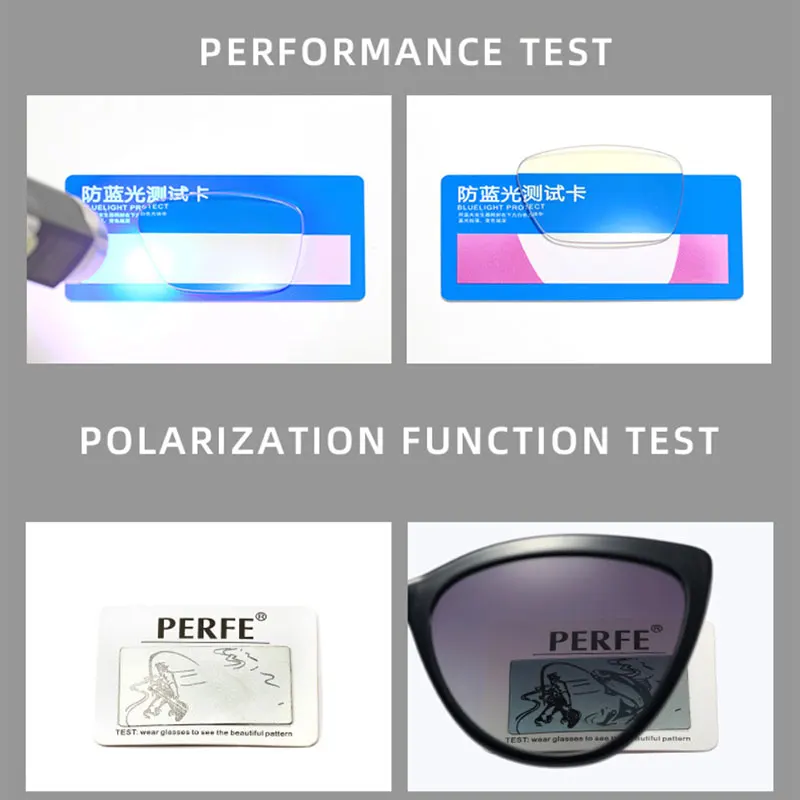TR90 Anti Blue Light Glasses Frames Polarized Flip-on Sunglasses Men Women Fashion Computer Eyeglasses
