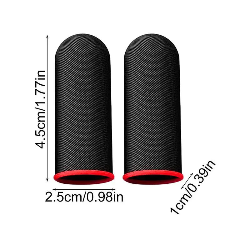 Mobile Gaming Finger Sleeves for Enhanced Control
