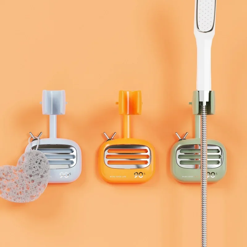 No Punching Shower Bracket Head Head Adjustable Bathroom Nozzle Shower Universal Fixed Seat Radio Bracket
