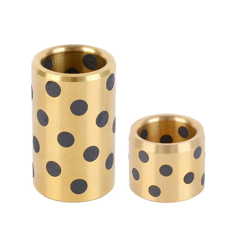 Graphite-Encrusted Brass Self-lubricating Bearing Bushing Linear Bearing Washer Inner Diameter 4/ 5/ 6/ 8/ 10/... 16mm