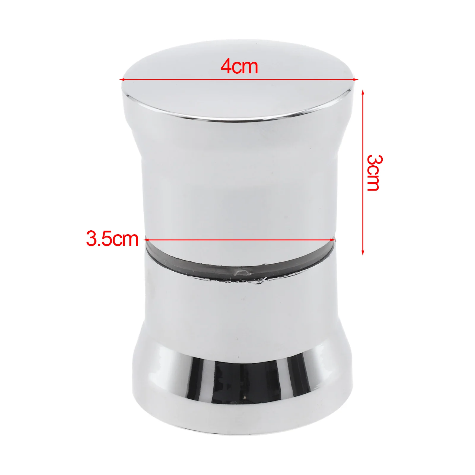 Plastic Shower Door Handle Bathroom Accessories Chrome Plastic Spare Parts ABS Glass Doors Replacement Handle Shower Door Knob