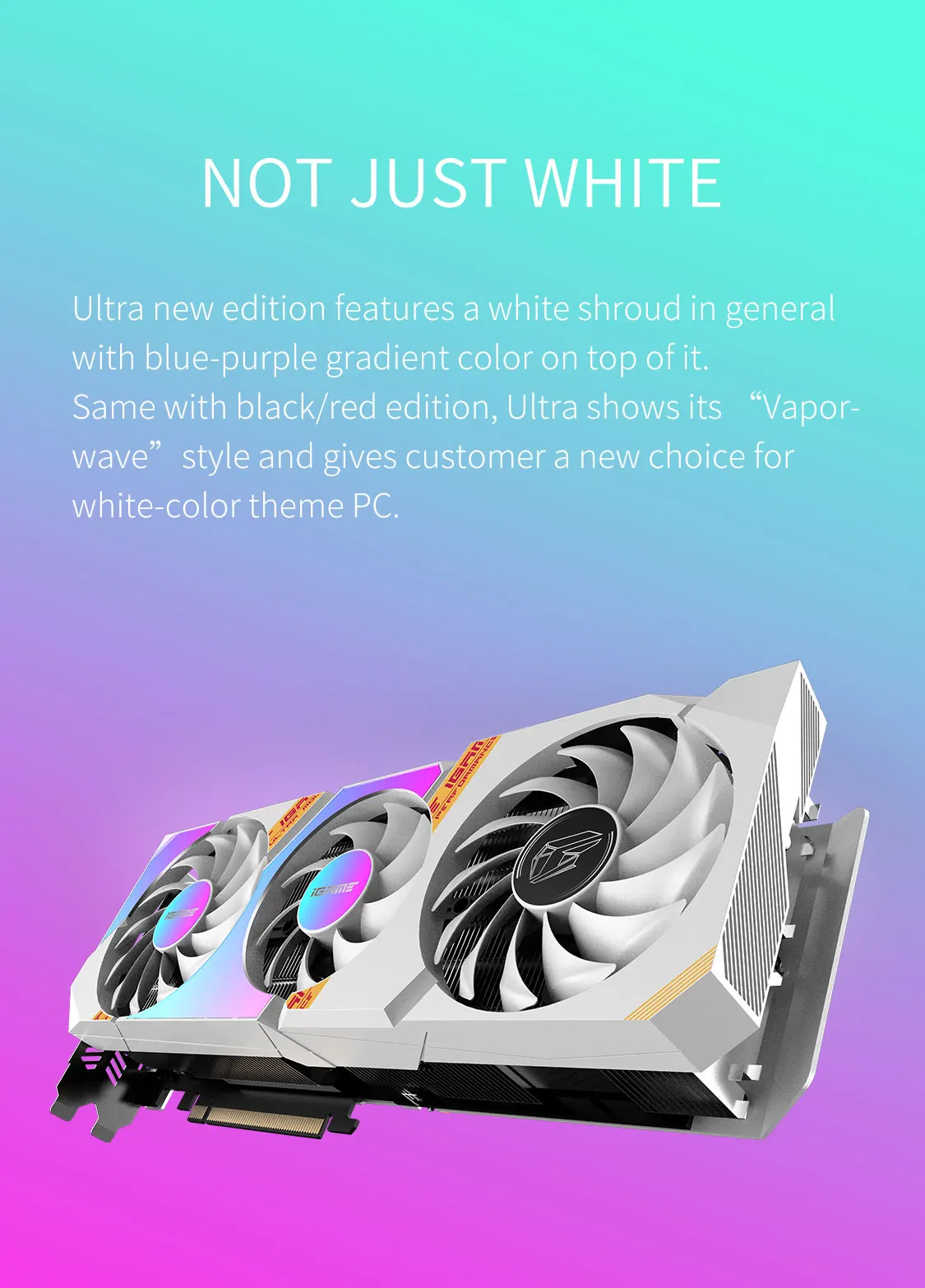 video card for pc Colorful iGame GeForce RTX 3050 Ultra W OC 8G  Support AMD Intel Desktop CPU LHR NEW best graphics card for pc