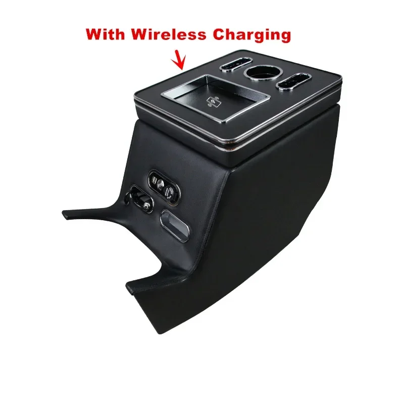 Boîte De Rangement Accoudoir Mercedes Classe V - Avec Ports USB, Organisation Et Charge | Compatible V220 V250 V260