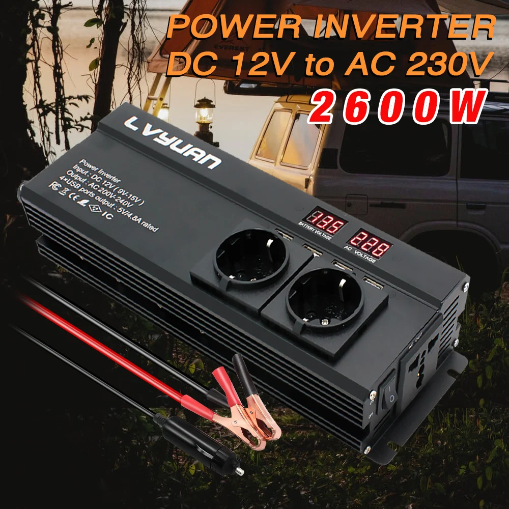 2000w inversor dc 12v para ac 110v 01