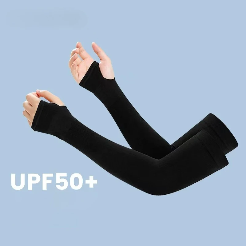 Children's Breathable UV Protection Arm Sleeves – Ice Silk Elastic Sleeves