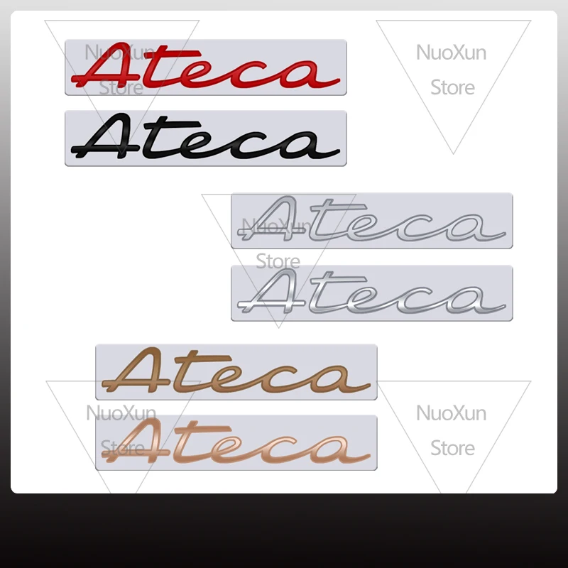 1 Pz Per Ateca Sticker Fr Vz Vz5 300 Racing Flag Car Badge Metal Trunk Emblem Decorazione Accessori